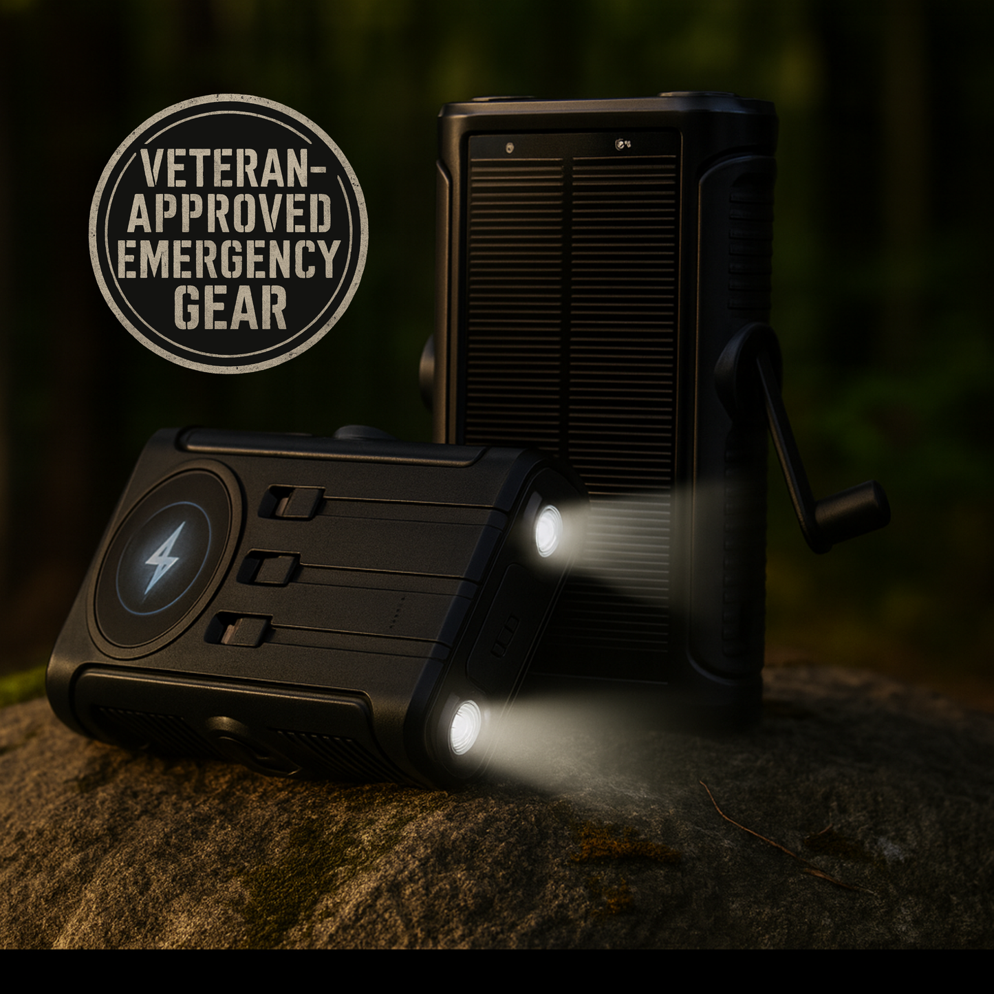 Wireless Solar Power Bank