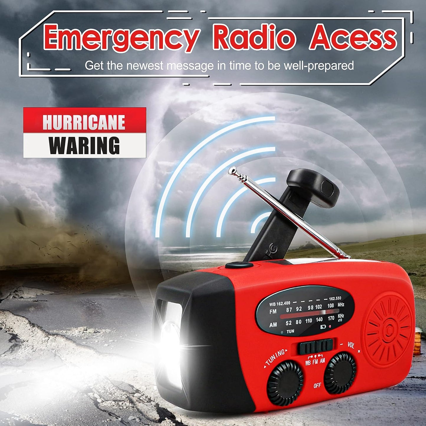 Emergency Hand Crank Radio