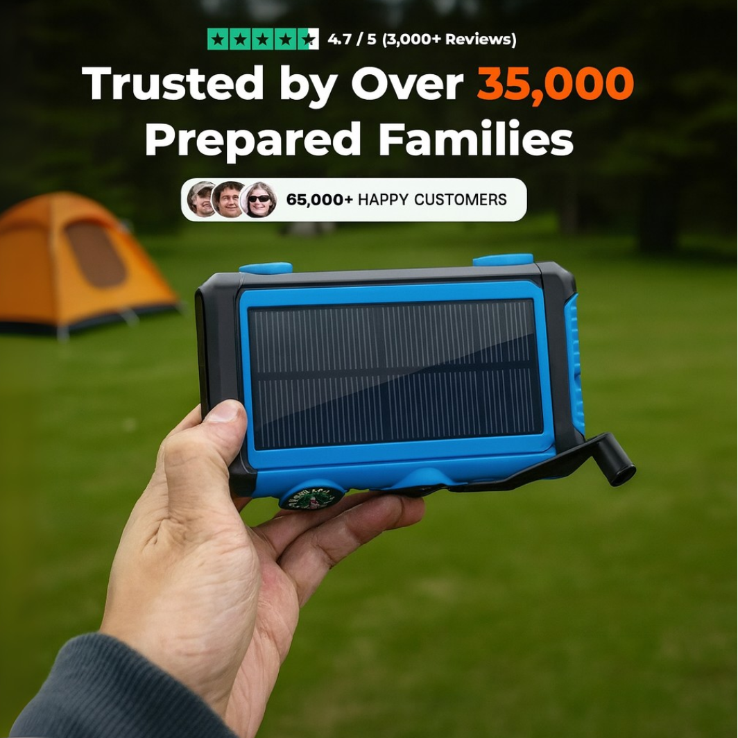 Wireless Solar Power Bank