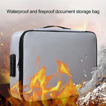 Fireproof & Waterproof Emergency Document Bag
