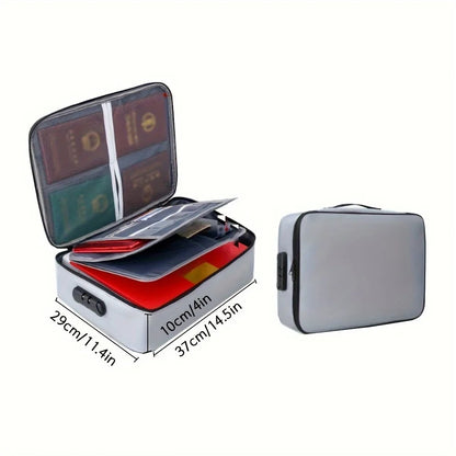 Fireproof & Waterproof Emergency Document Bag